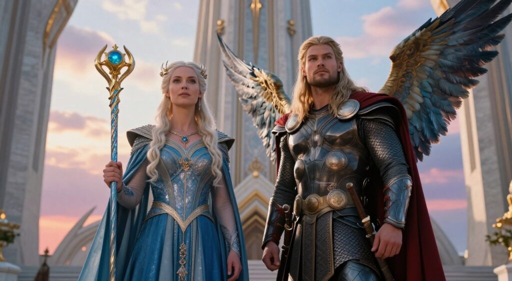 Frigga e Odin Frigga e Odin