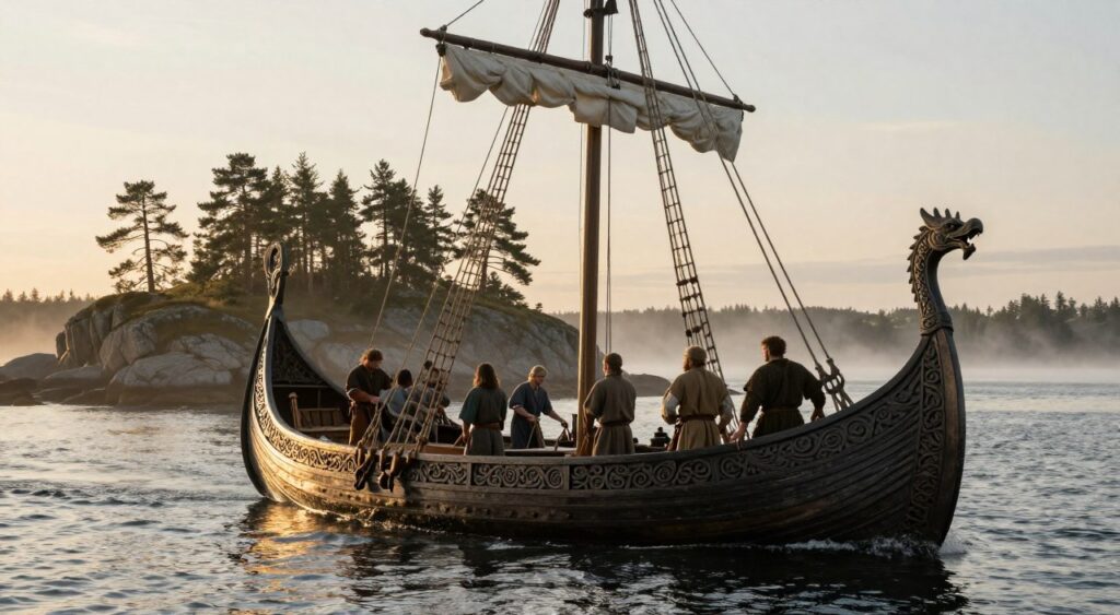 Vida a Bordo dos Vikings