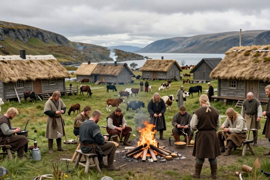Vida cotidiana viking
