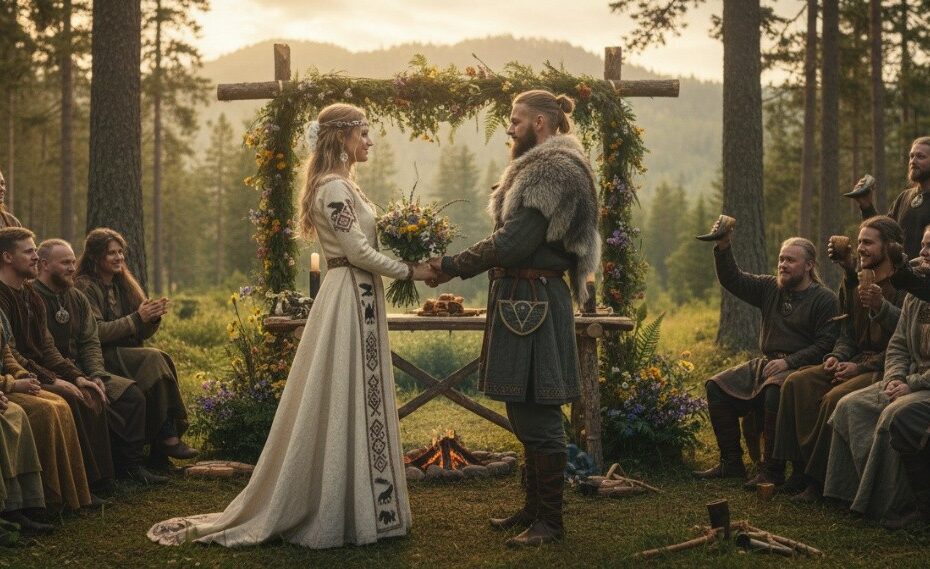 casamentos vikings