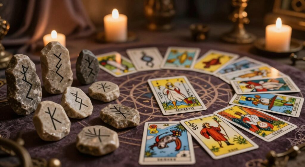 diferenças entre runas e tarô